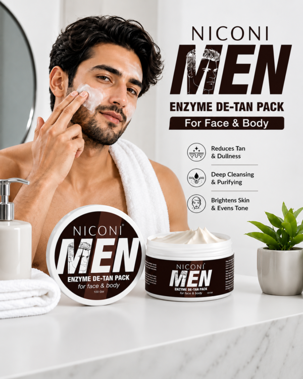Niconi Men D-Tan Face Pack